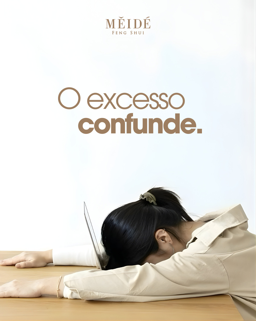 Existe um momento da vida em que excesso deixa de ser opção e vira ruído.